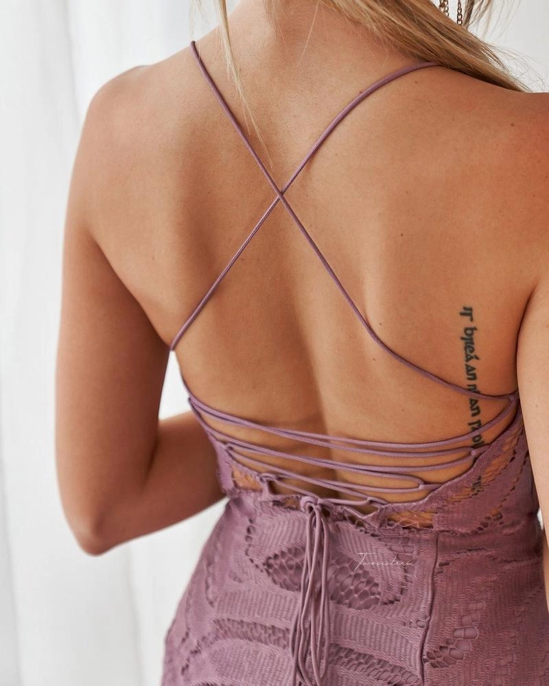 Festive Wear Khaleesi Dress - Dusty Purple