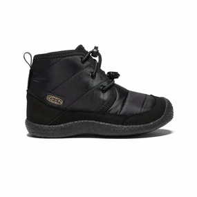 Breath Tech Festival Style Little Kids' Howser II Waterproof Chukka  |  Black/Black