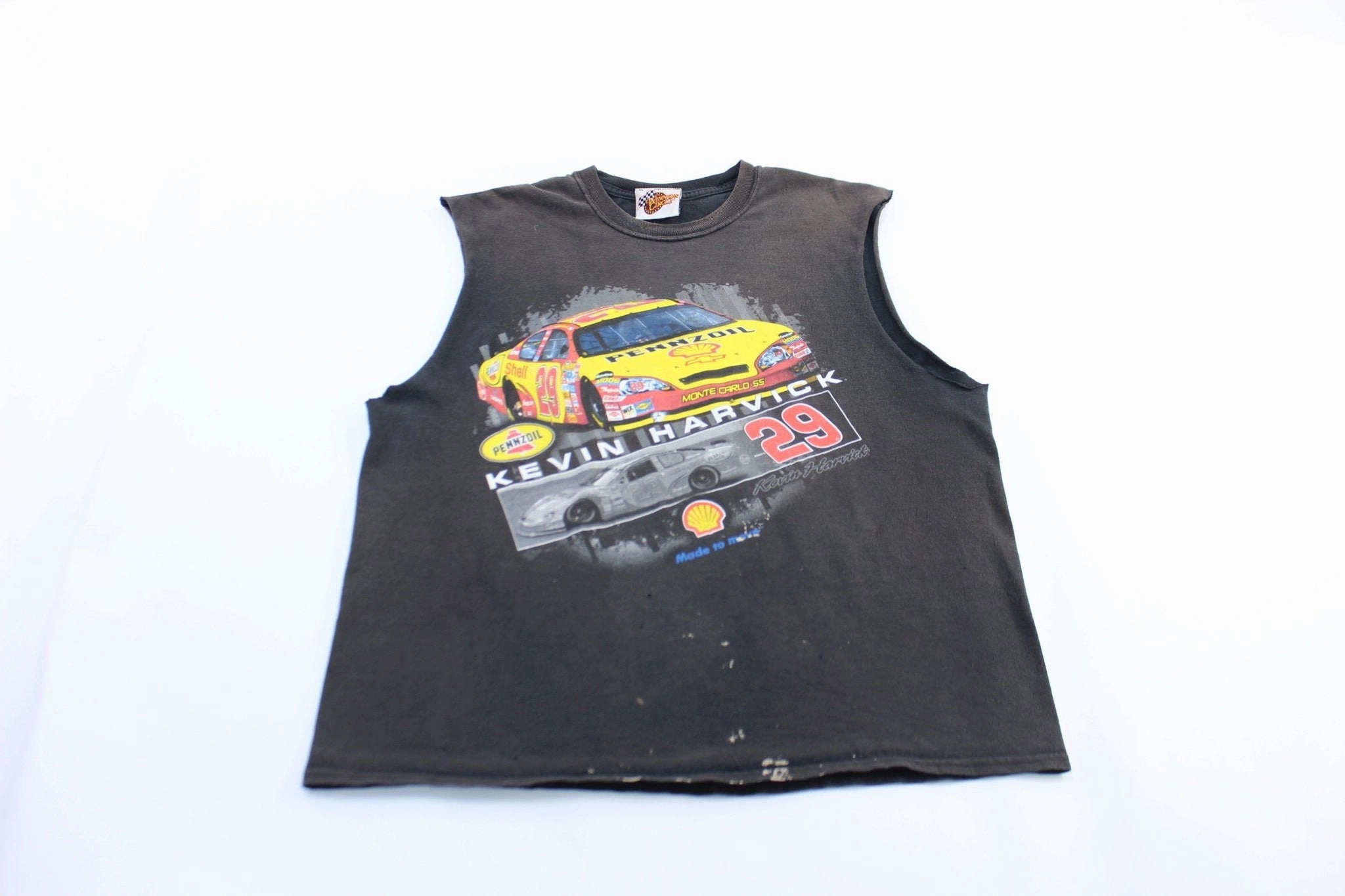 Vintage Winner's Circle Kevin Harvick Pennzoil Racing Tank Top Frictionless Inner Layer Classic Fit