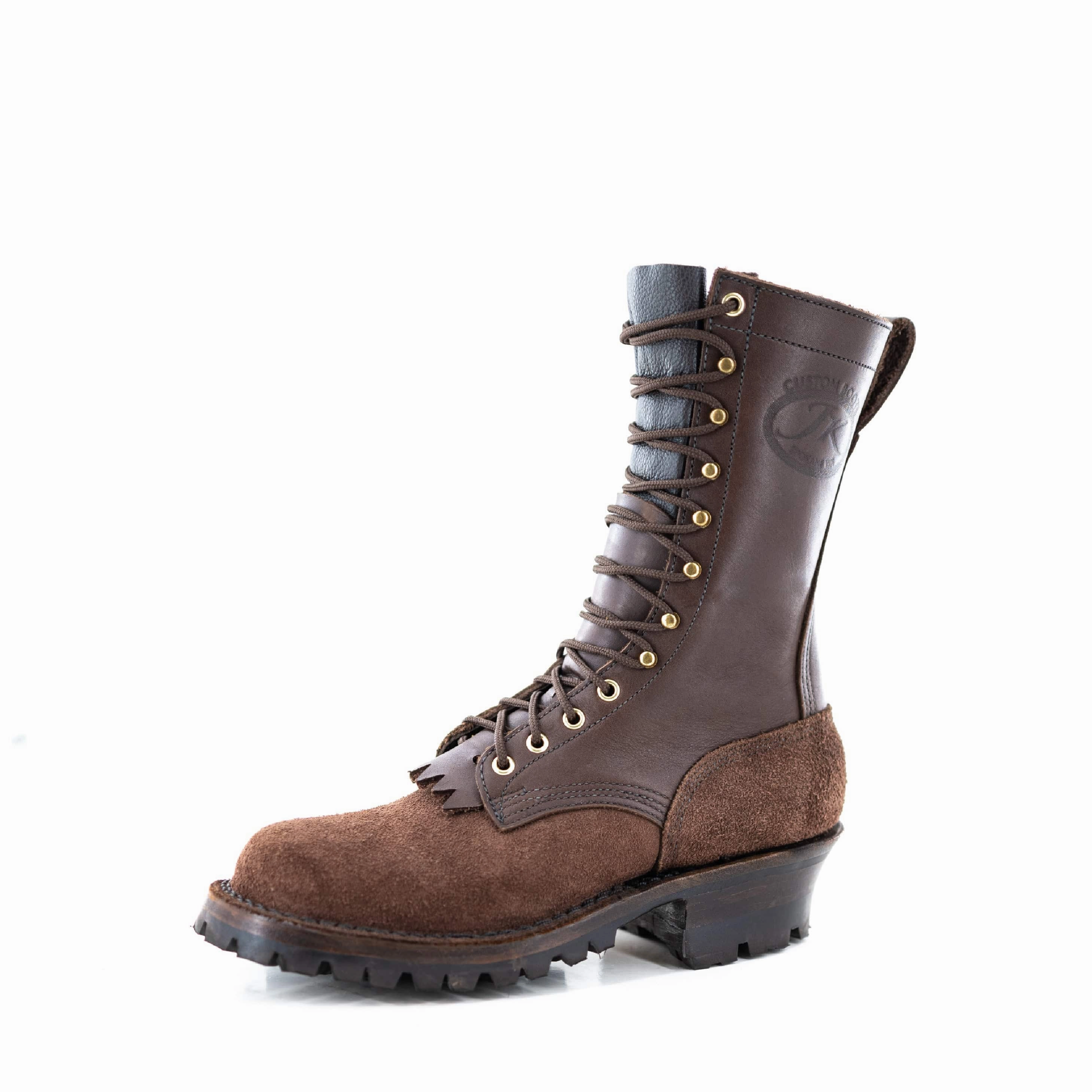 Superduty (Safety Toe) - Brown City Travel Velvet Texture