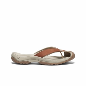 Women's Waimea Leather Flip-Flop  |  Sorrel Horse/Plaza Taupe Ease Style
