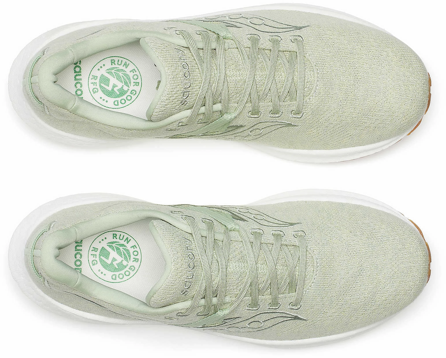 Saucony Triumph RFG Mens Running Shoes - Green Half   Size Available