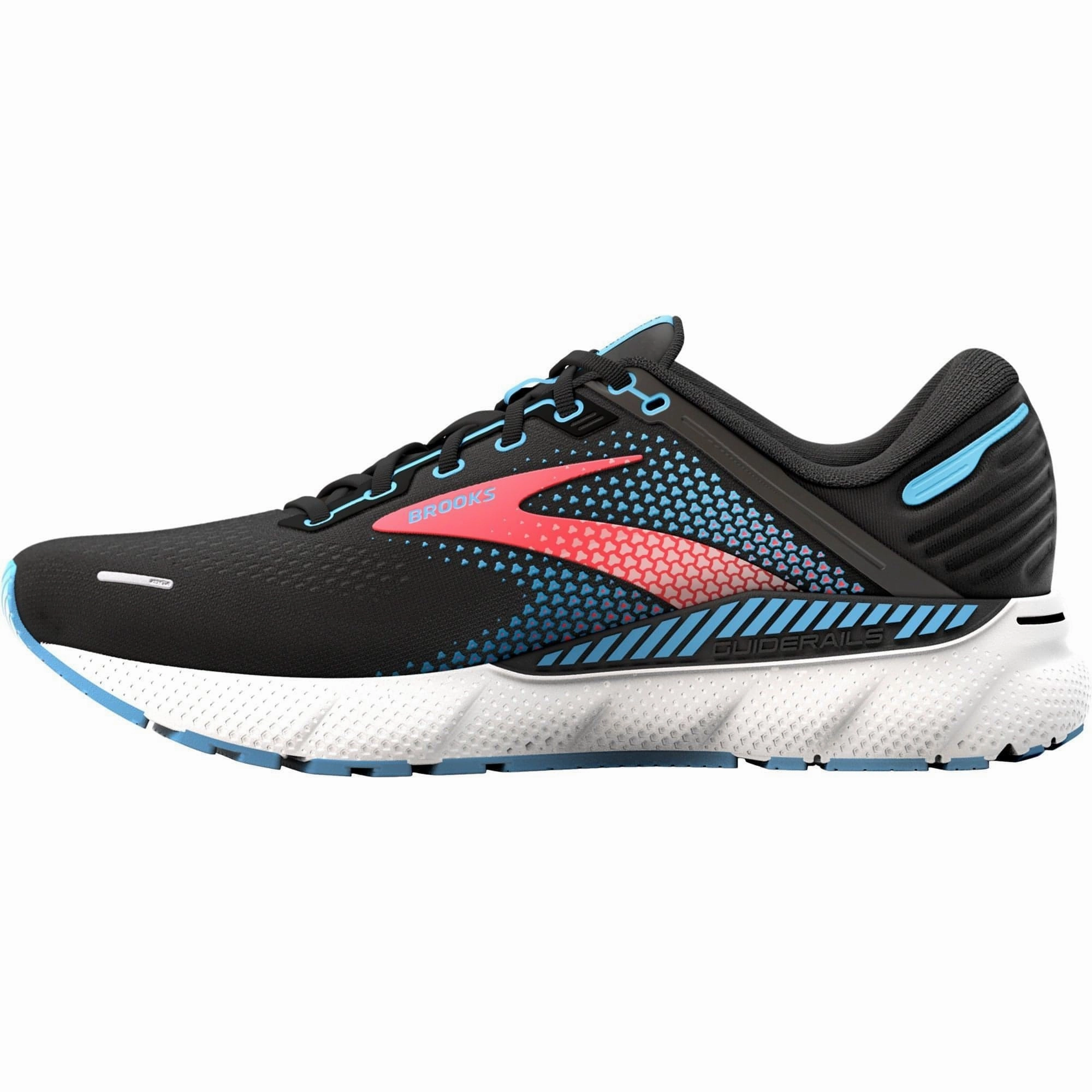 Brooks Adrenaline GTS 22 Womens Running Shoes - Black competitive event shoe purpose aesthetic - design shoes
