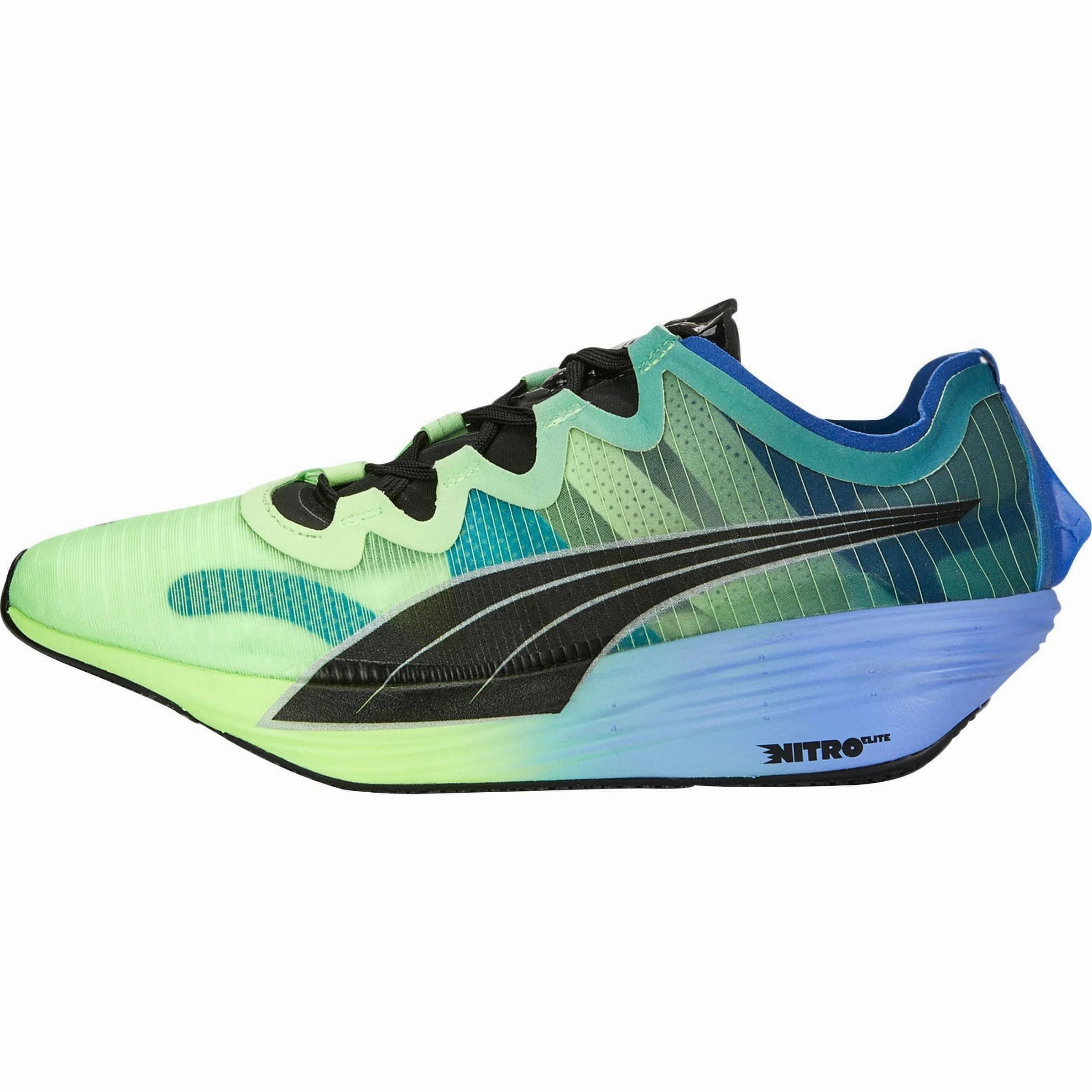 Speed Cushioning Adaptive - fit Puma Fast-FWD Nitro Elite Mens Running Shoes - Blue