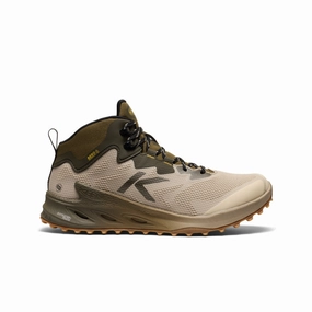 Comfortable fit Supportive structure Men's Zionic NXT Waterproof Hiking Boot  |  Brindle/Lemon Curry