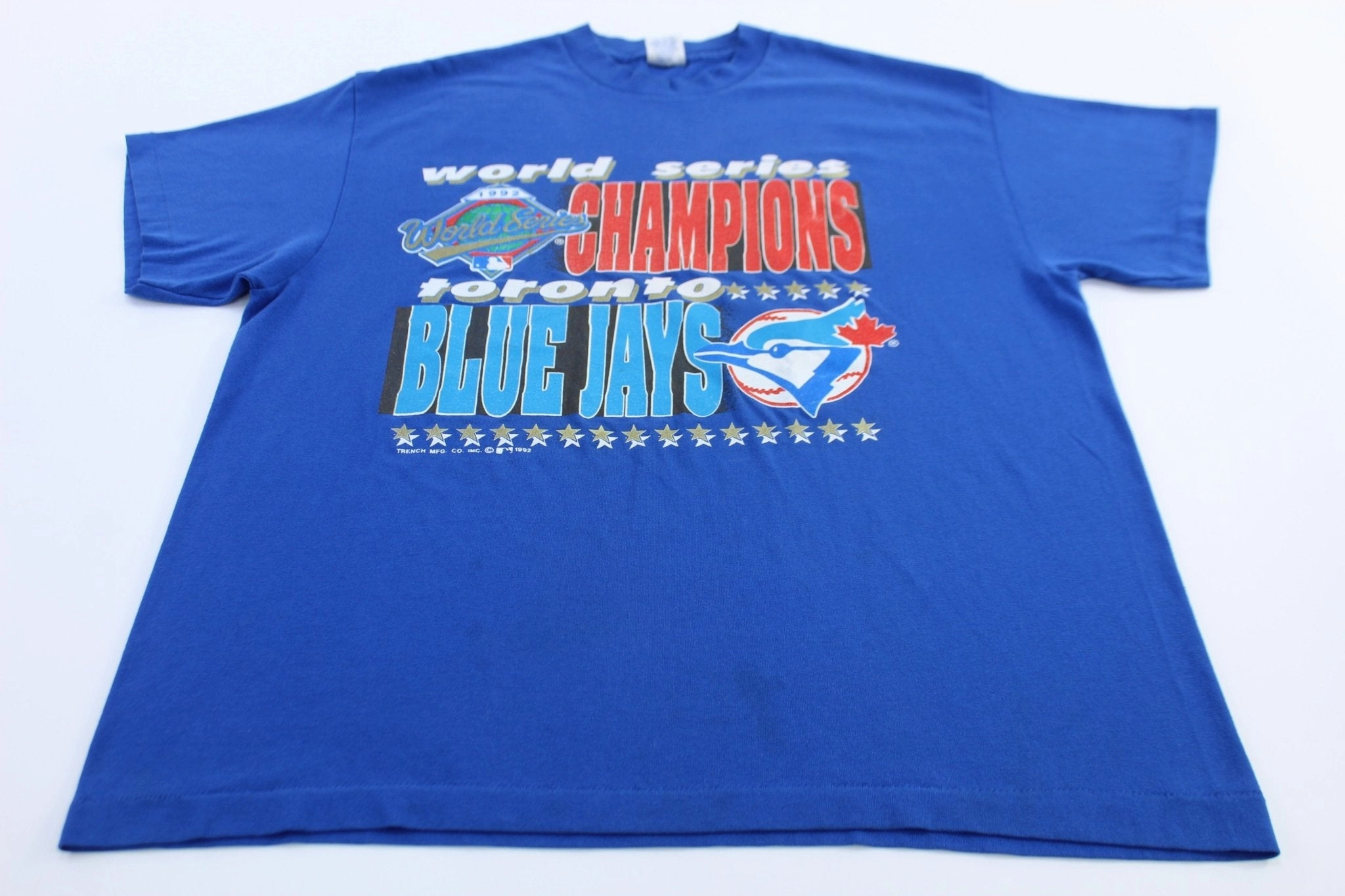 1992 World Series Champions Toronto Blue Jays T-shirt Breathable mesh panel