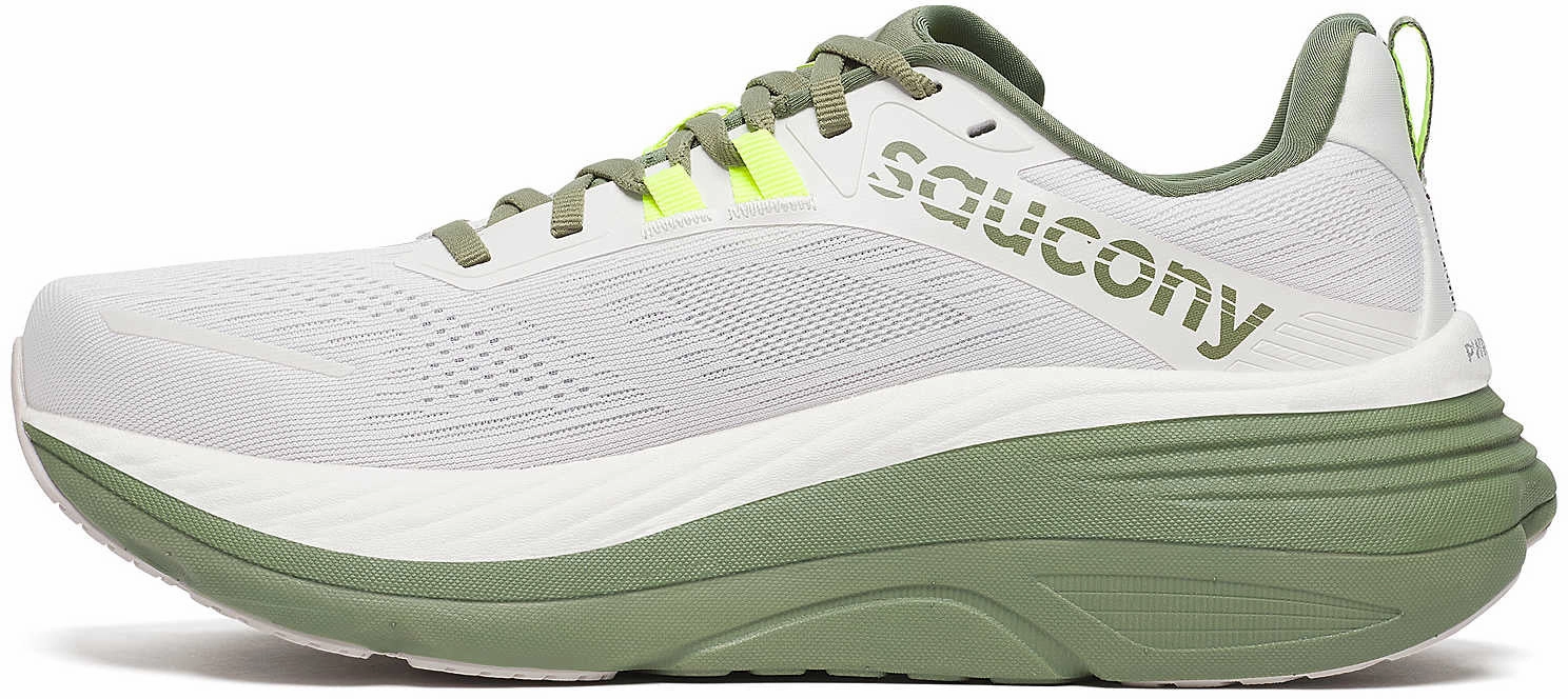 running for leisure shoes Saucony Hurricane 24 Mens Running Shoes - White