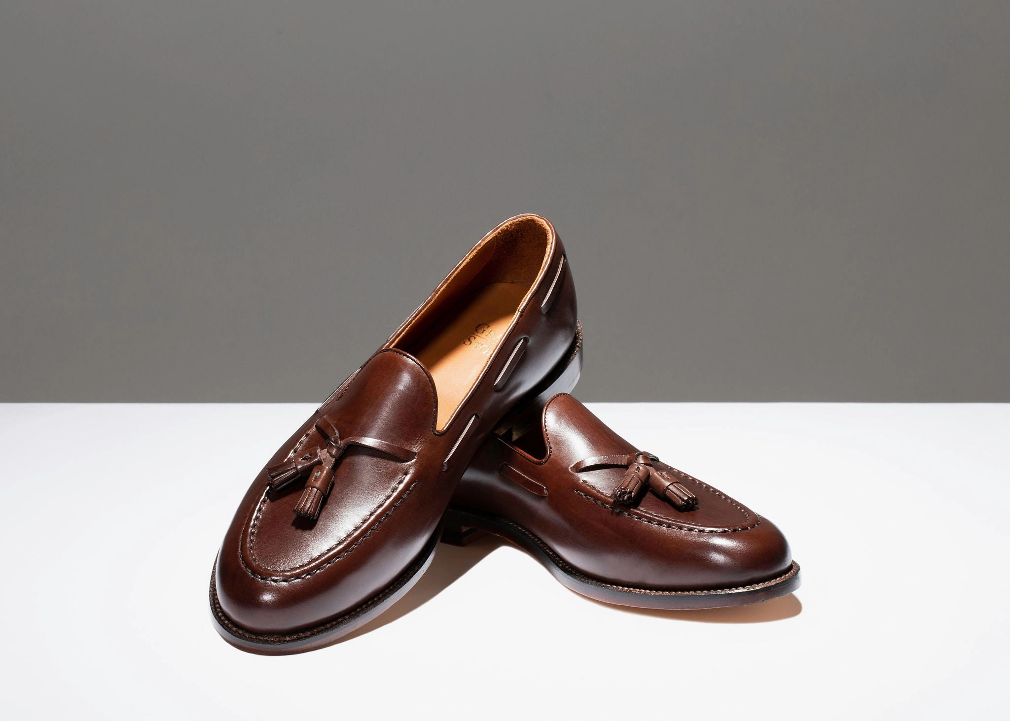 Tassel Loafer Tobacco Calf Premium Quality