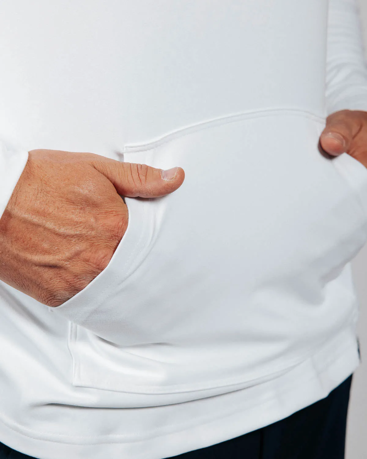 Team USA White Hoodie Timeless Layer Mesh Lining