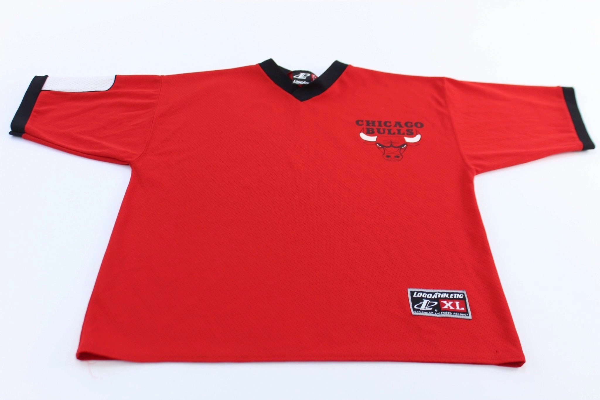 Youth Chicago Bulls Basketball Logo Athletic Jersey Wrinkle resistant fabric