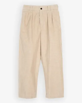 GussetedCrotch Modular Attachment Officer Chino Natural Cord Wheat