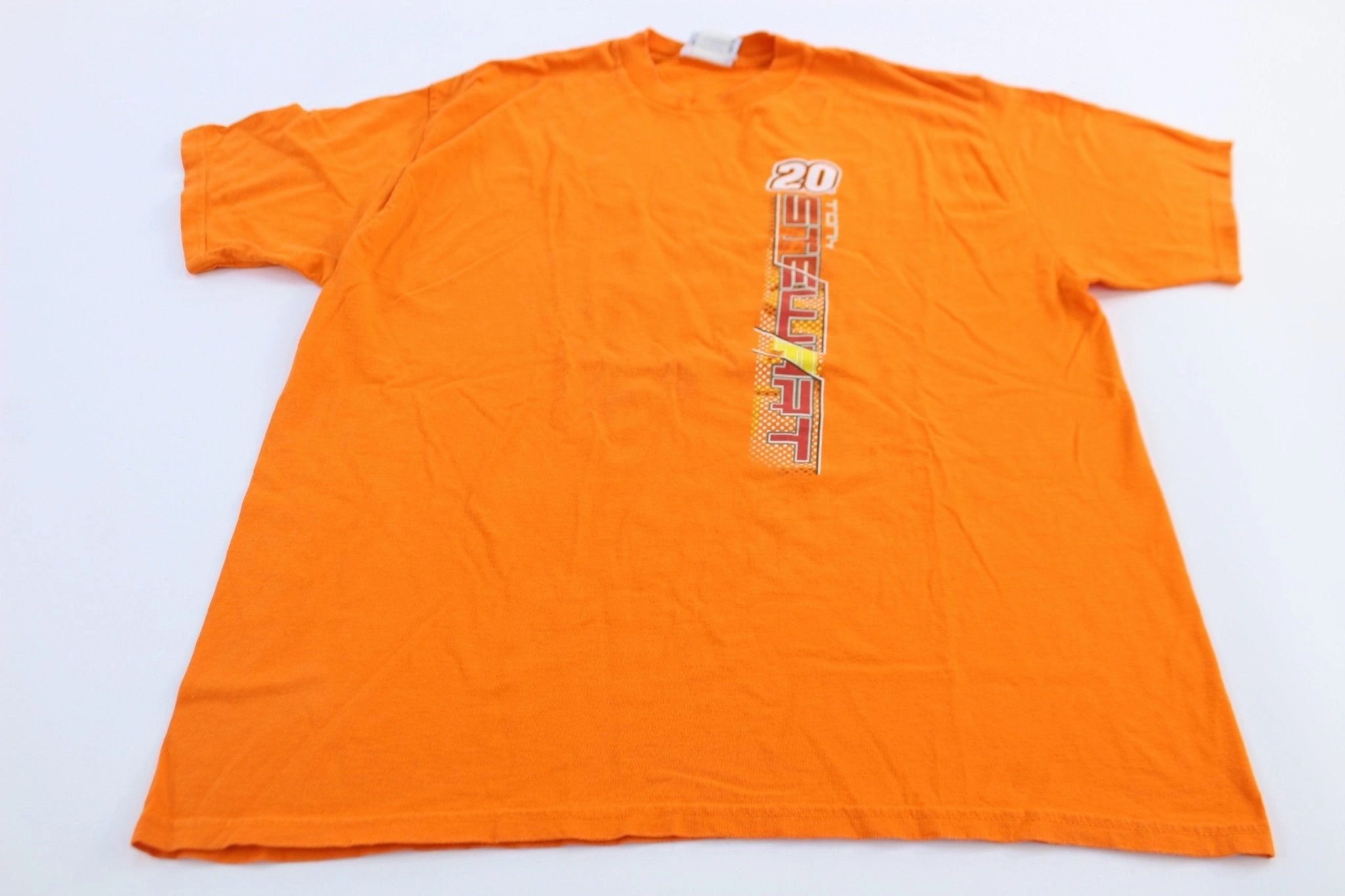 2004 Winner's Circle Tony Stewart Nascar Graphic T-Shirt Cool and Relaxed Comfort Design Fit