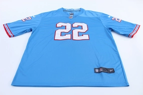 Quick Release Zipper Tech All-day Performance Tennessee Titans Derrick Henry #22 Nike Football Jersey
