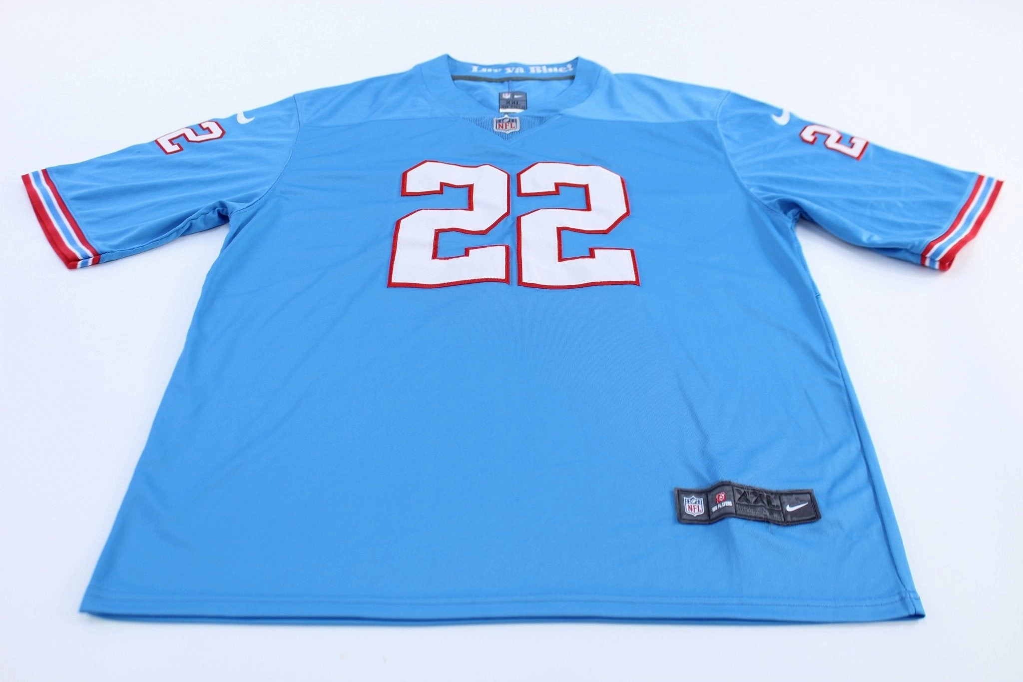 Quick Release Zipper Tech All-day Performance Tennessee Titans Derrick Henry #22 Nike Football Jersey