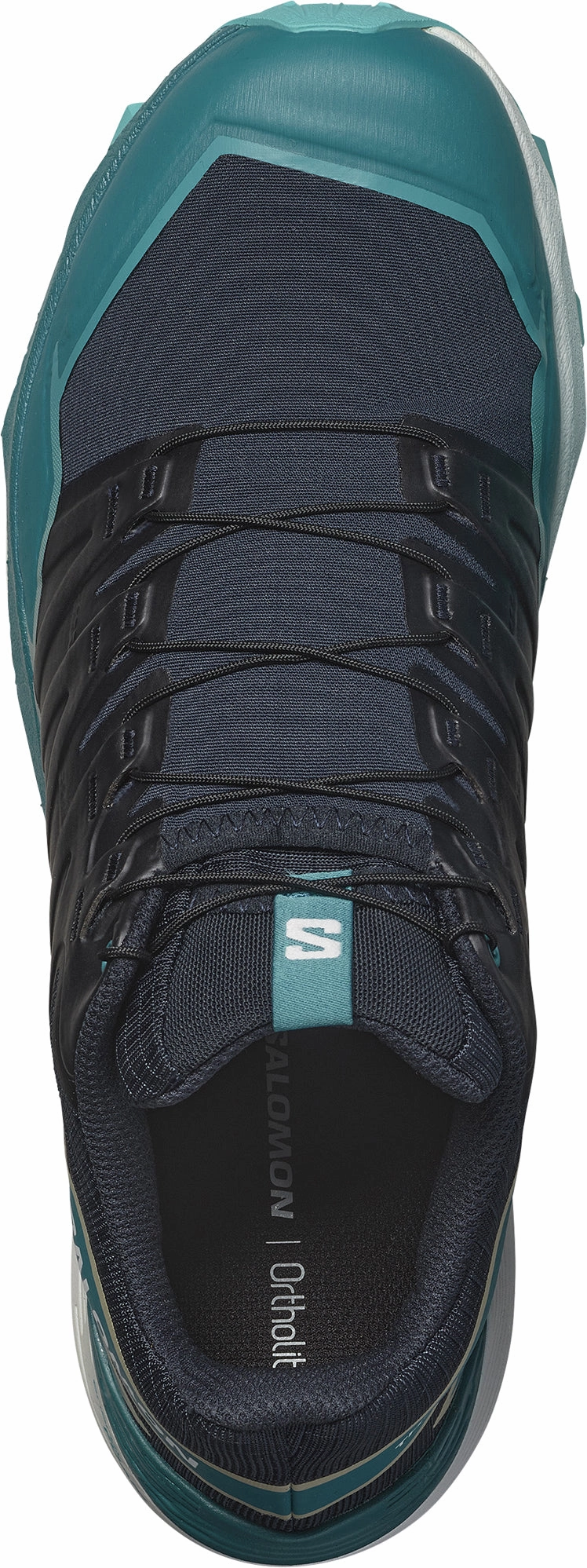 beach - runner Salomon Thundercross Mens Trail Running Shoes - Blue