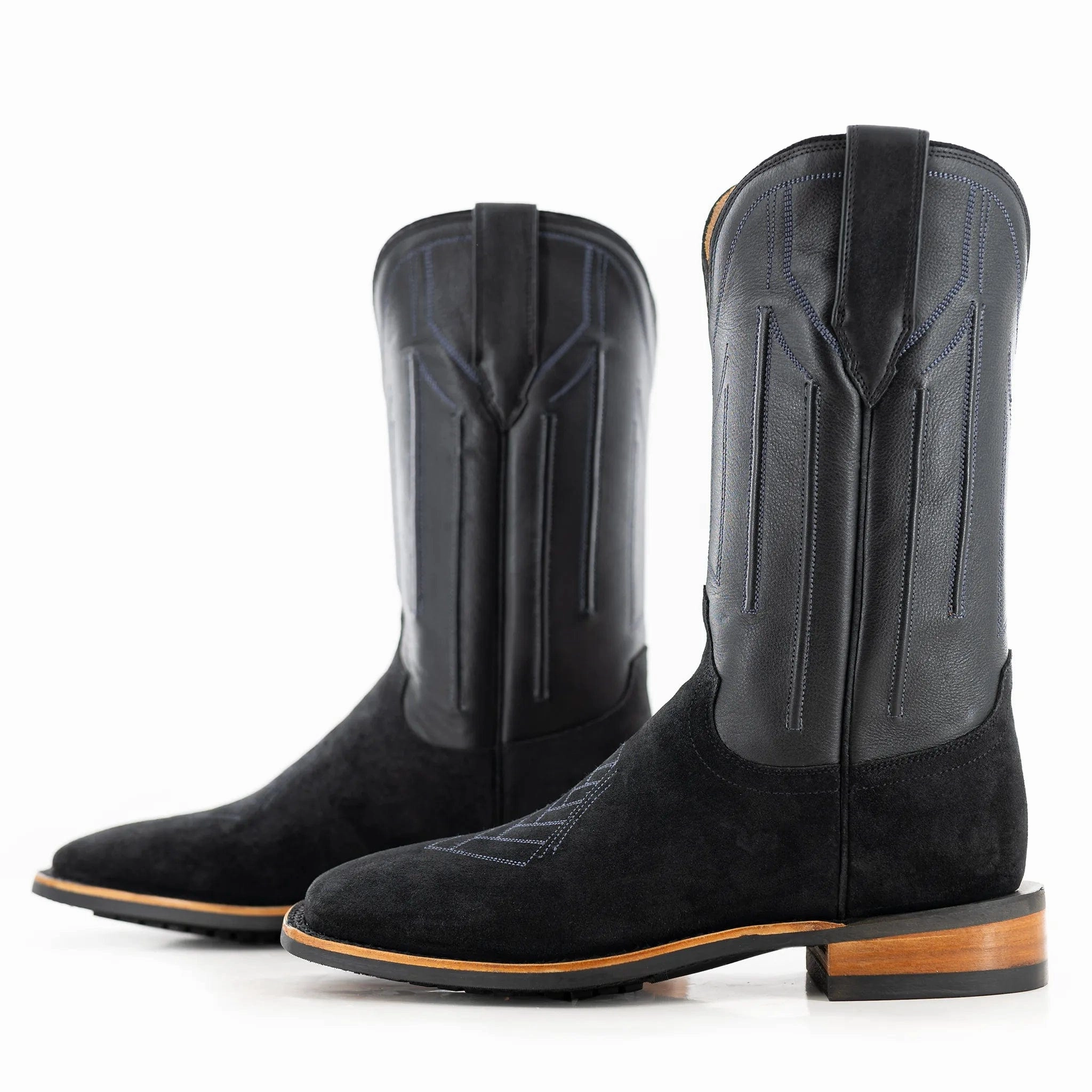 Bootie Cut The Buck - Coal Waxed Suede