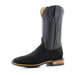 The Buck - Coal Waxed Suede Waterproof Weekend Wanderer Chill Weather