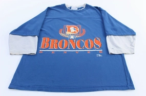 1992 Denver Broncos Football Raglan T-Shirt Regular Fit