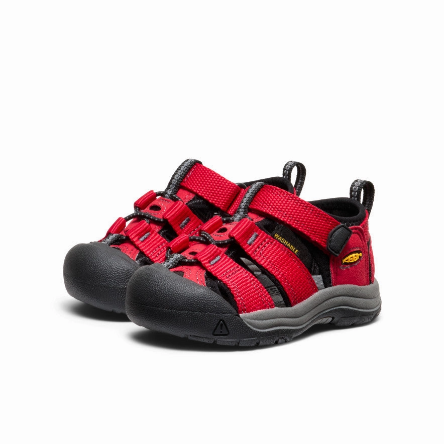 Toddlers' Newport H2  |  Ribbon Red/Gargoyle Abrasion resistant Durable Material