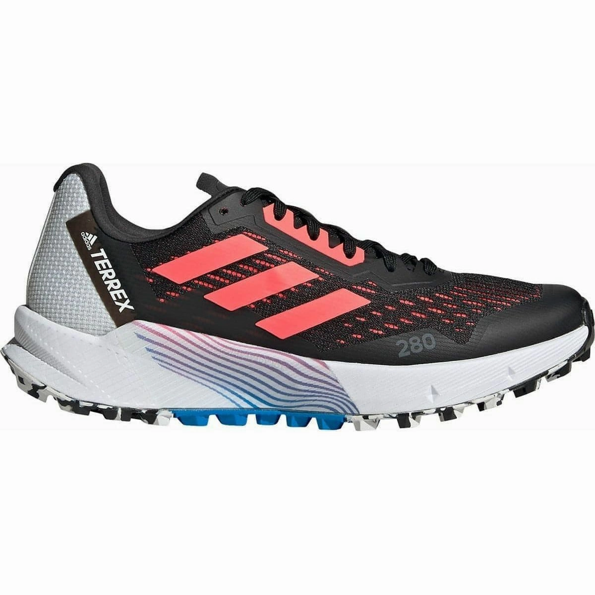 long - distance running shoes adidas Terrex Agravic Flow 2 Womens Trail Running Shoes - Black