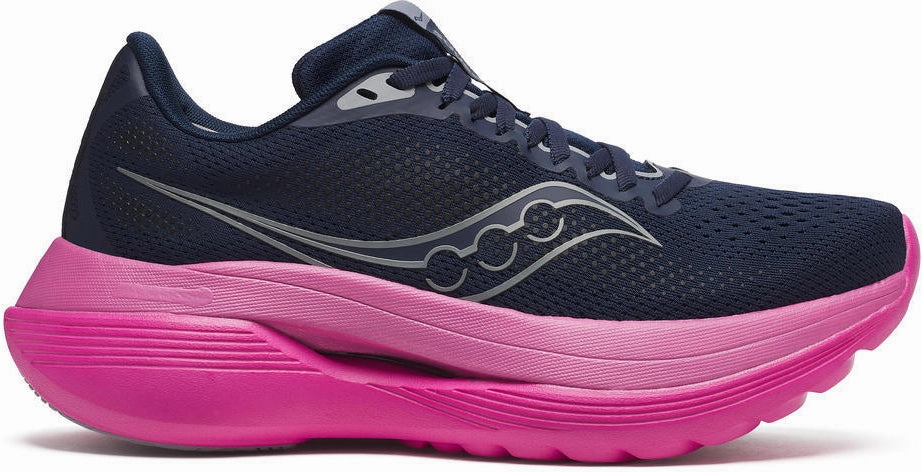 Saucony Endorphin Trainer Womens Running Shoes - Blue contoured shoes tapered running shoes