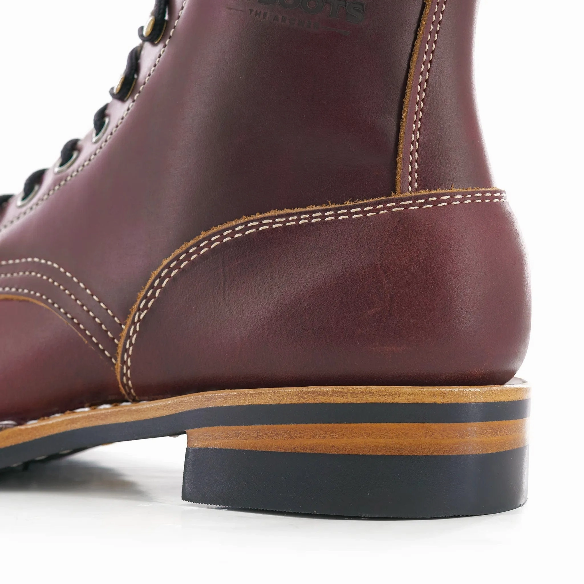 Abrasion Resistant Toe Cap The Archer - Oxblood