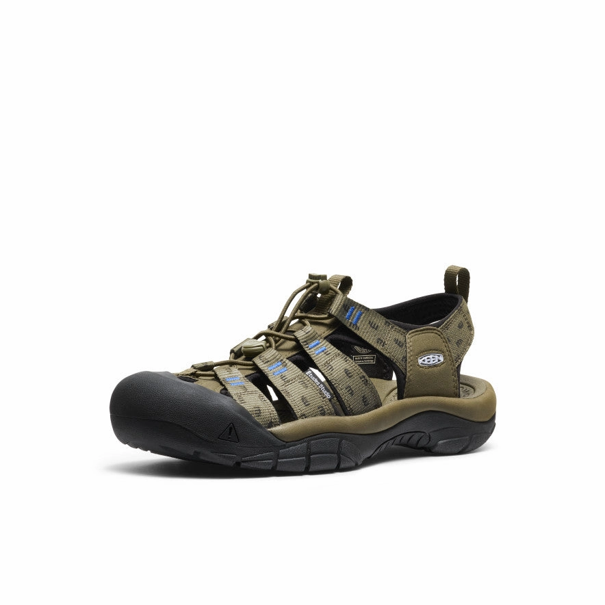 Synthetic Upper Men's Newport Retro Sandal x ??tudes Studio  |  Etudes Olive