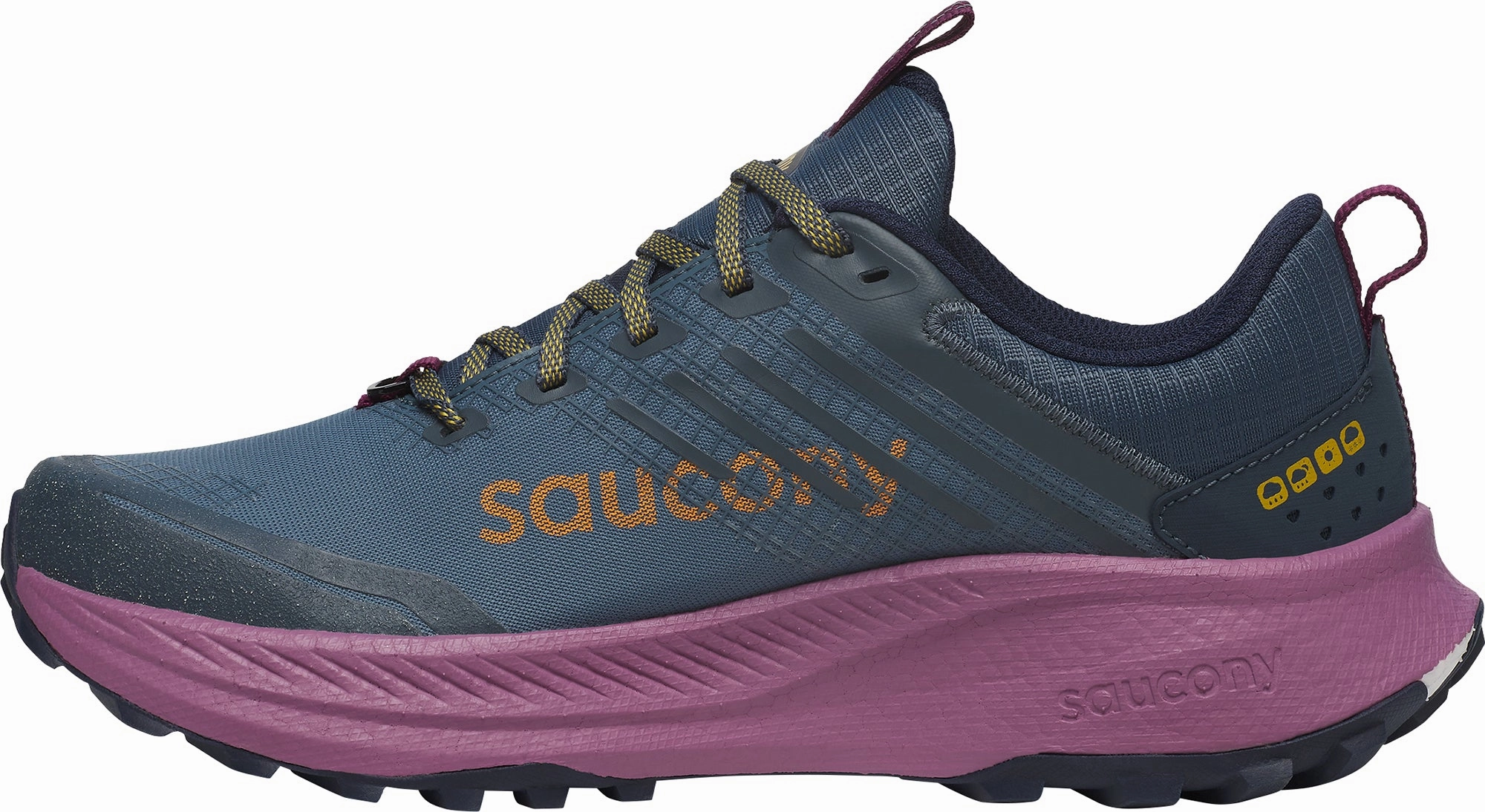 casual running footwear retro shoes Saucony Ride TR2 GORE-TEX Womens Trail Running Shoes - Blue