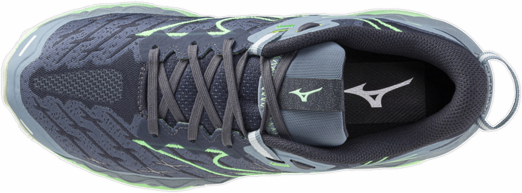 Mizuno Wave Mujin 10 Womens Trail Running Shoes - Blue WideToeBox Training efficiency