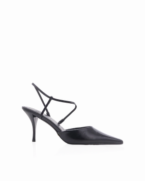 MARISOL - BLACK SHINE Easy to Wear Embroidered