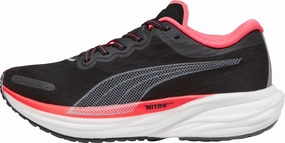 Coordination - boosting Puma Deviate Nitro 2 Womens Running Shoes - Black