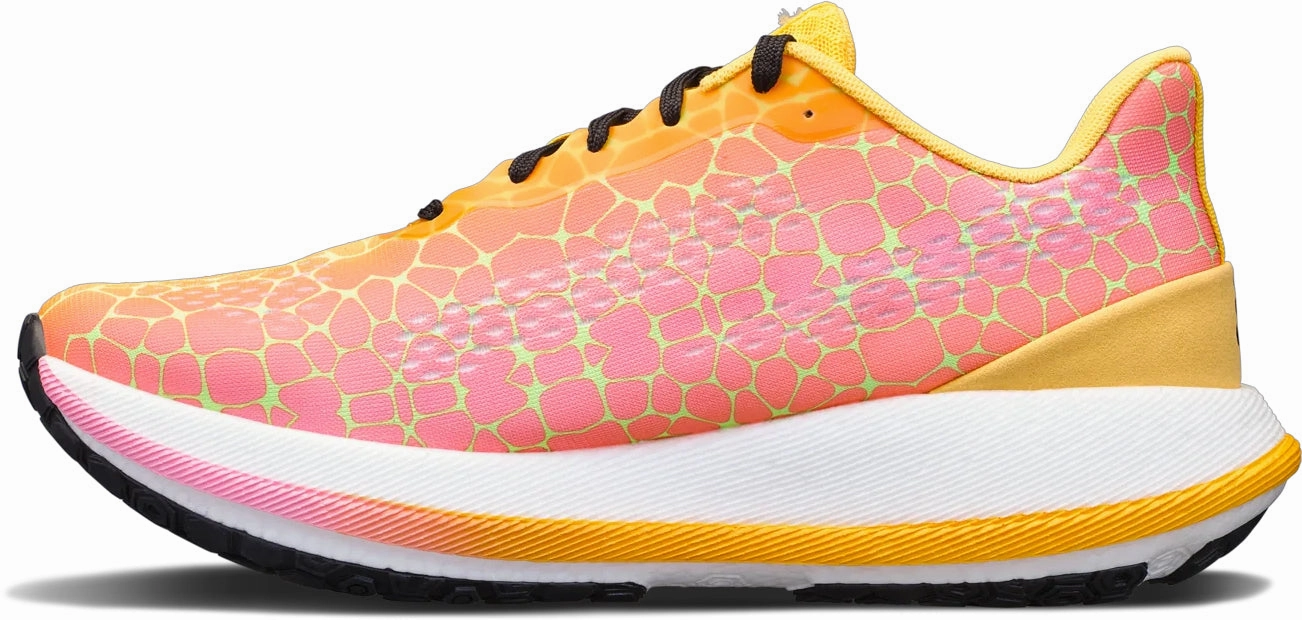 Craft Pacer Womens Running Shoes - Orange Comfort Midsoles lifestyle - choice