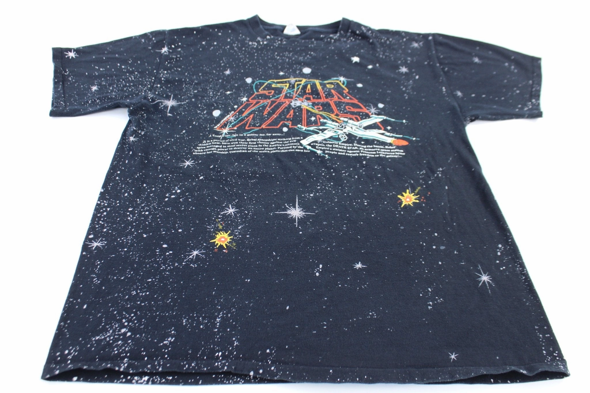 Smooth Look Vintage Disney Star Wars All Over Print T-Shirt