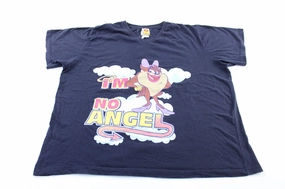 Breathable Stretch Women's 2003 Tasmanian Devil I'm No Angel T-Shirt