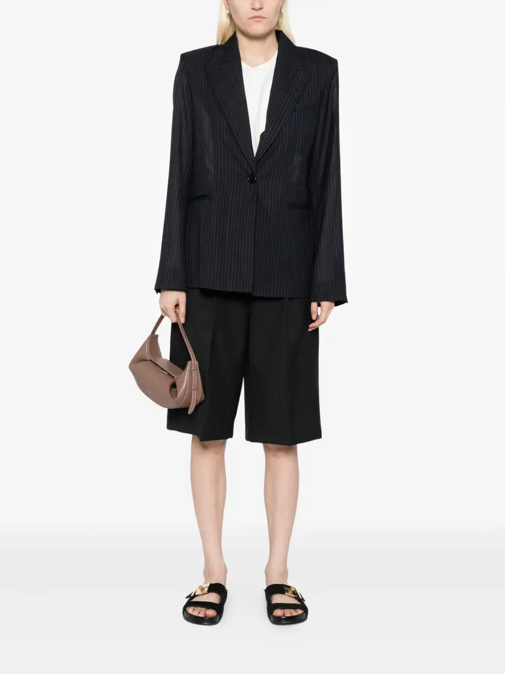 Weekend Fit Outdoor Duty Unlined Husband Blazer in Midnight/White