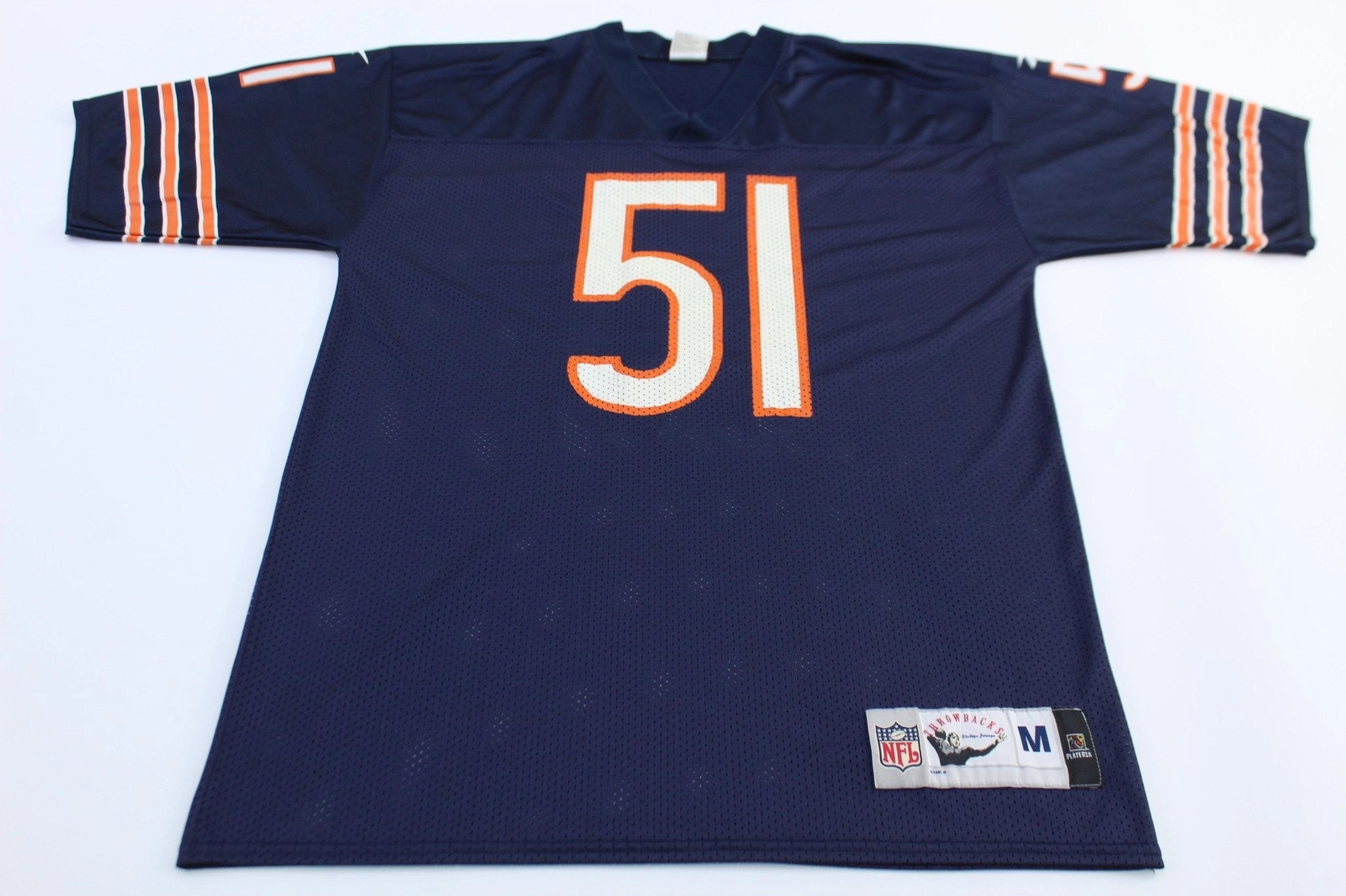 Reinforced Hem Durability Fresh Look Reebok Logo Chicago Bears Dick Butkus Football Jersey