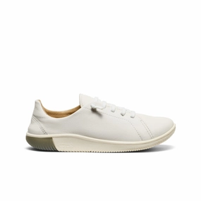 Breath Zone Stylish Appeal Women's KNX Leather Sneaker  |  Star White/Star White