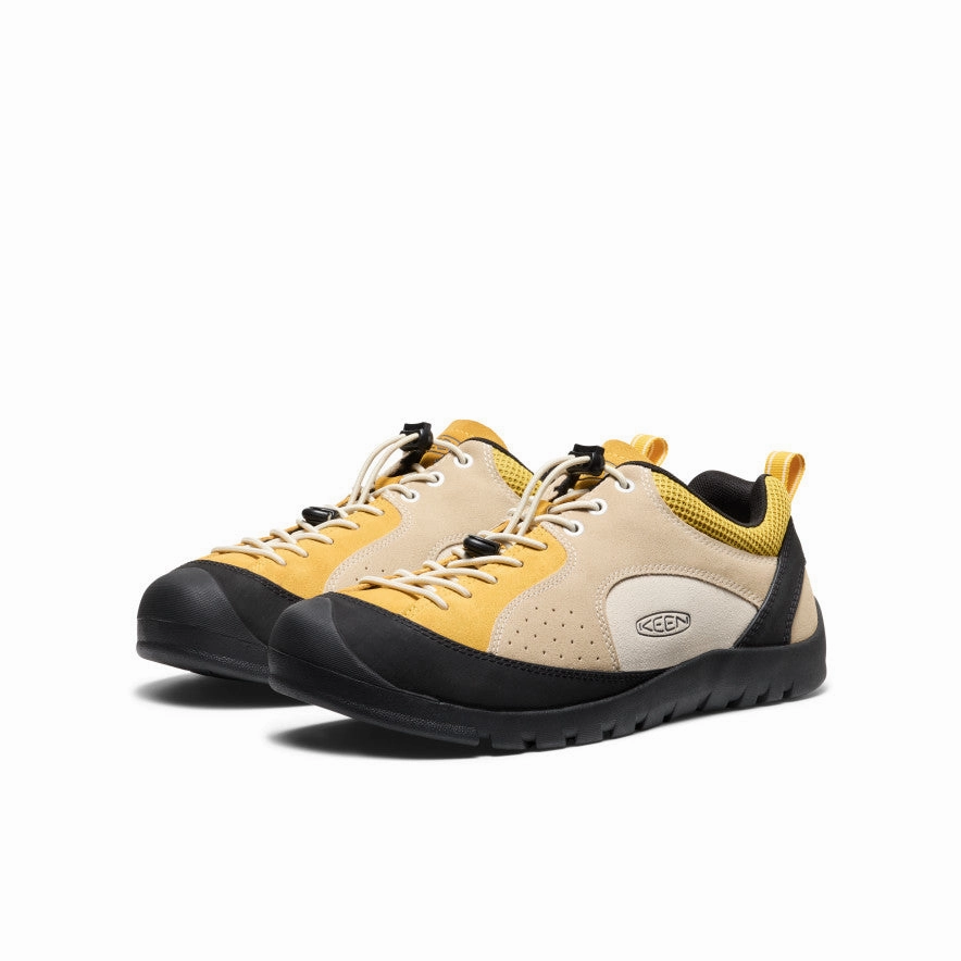 Date Outfit Break Hike Men's Jasper Rocks Sneaker  |  Birch/Lemon Curry