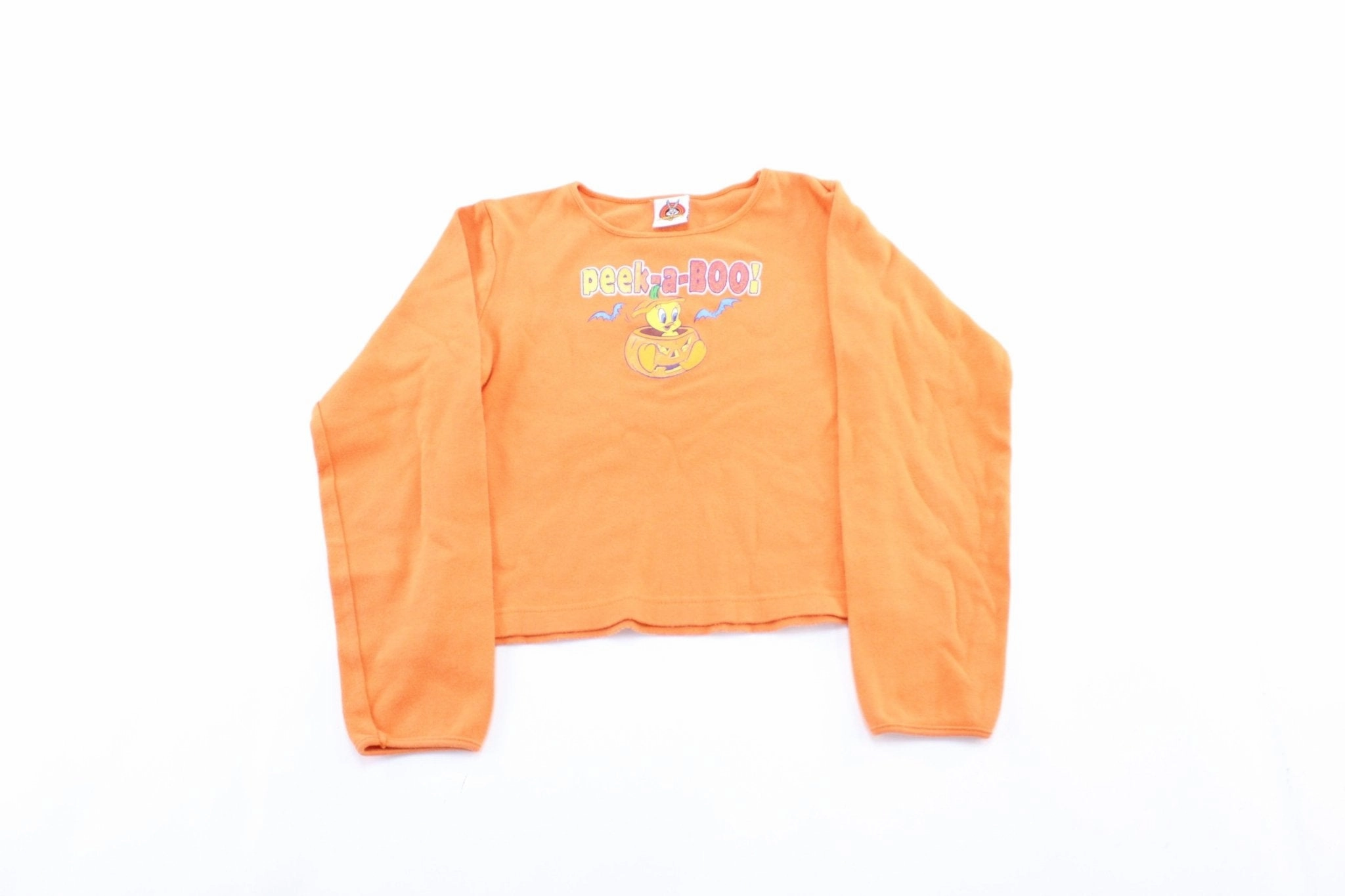 Women's 2003 Looney Tunes Tweety Halloween T-Shirt V neck style