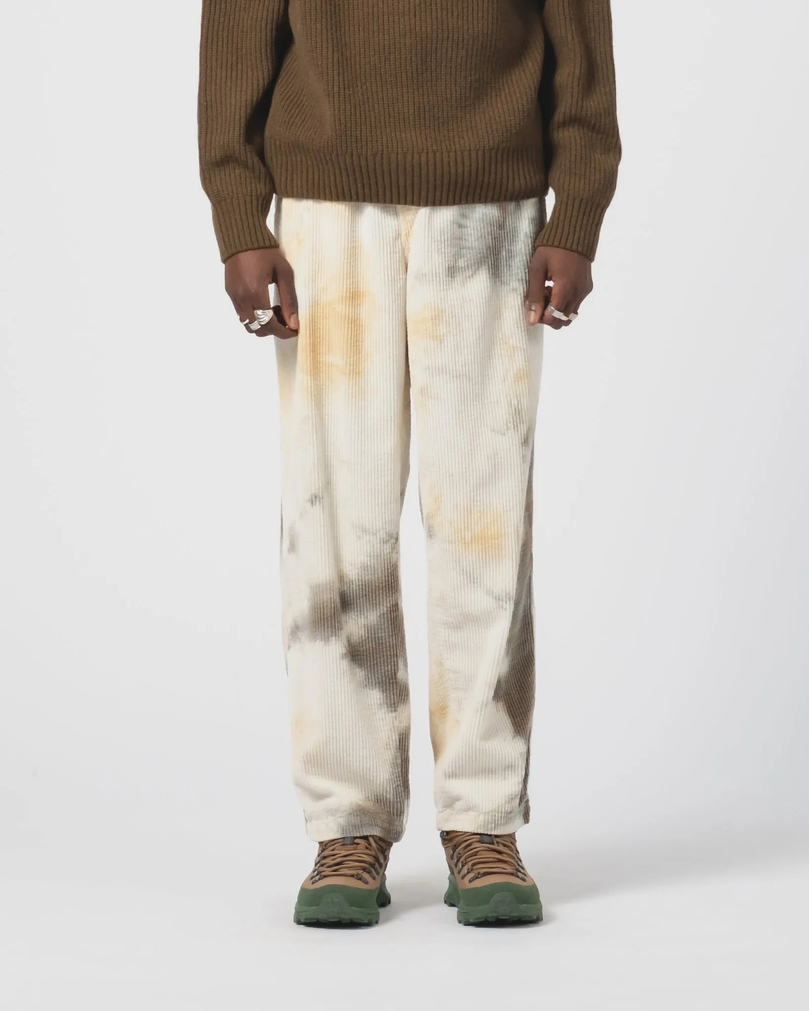 Gonz Pant Marsian Cord Aluminium SmoothZipClosure Tough Stretch