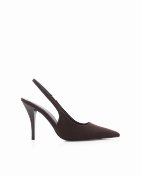 VALASCA - DARK CACAO SUEDE Sleek Sandals