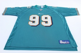 Miami Dolphins Jason Taylor #99 Reebok Football Jersey Everyday Flex