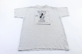 Seasonal Smart Autumn Wear Vintage The Adventures of Rocky & Bullwinkle Snidely Whiplash Wanted T-Shirt