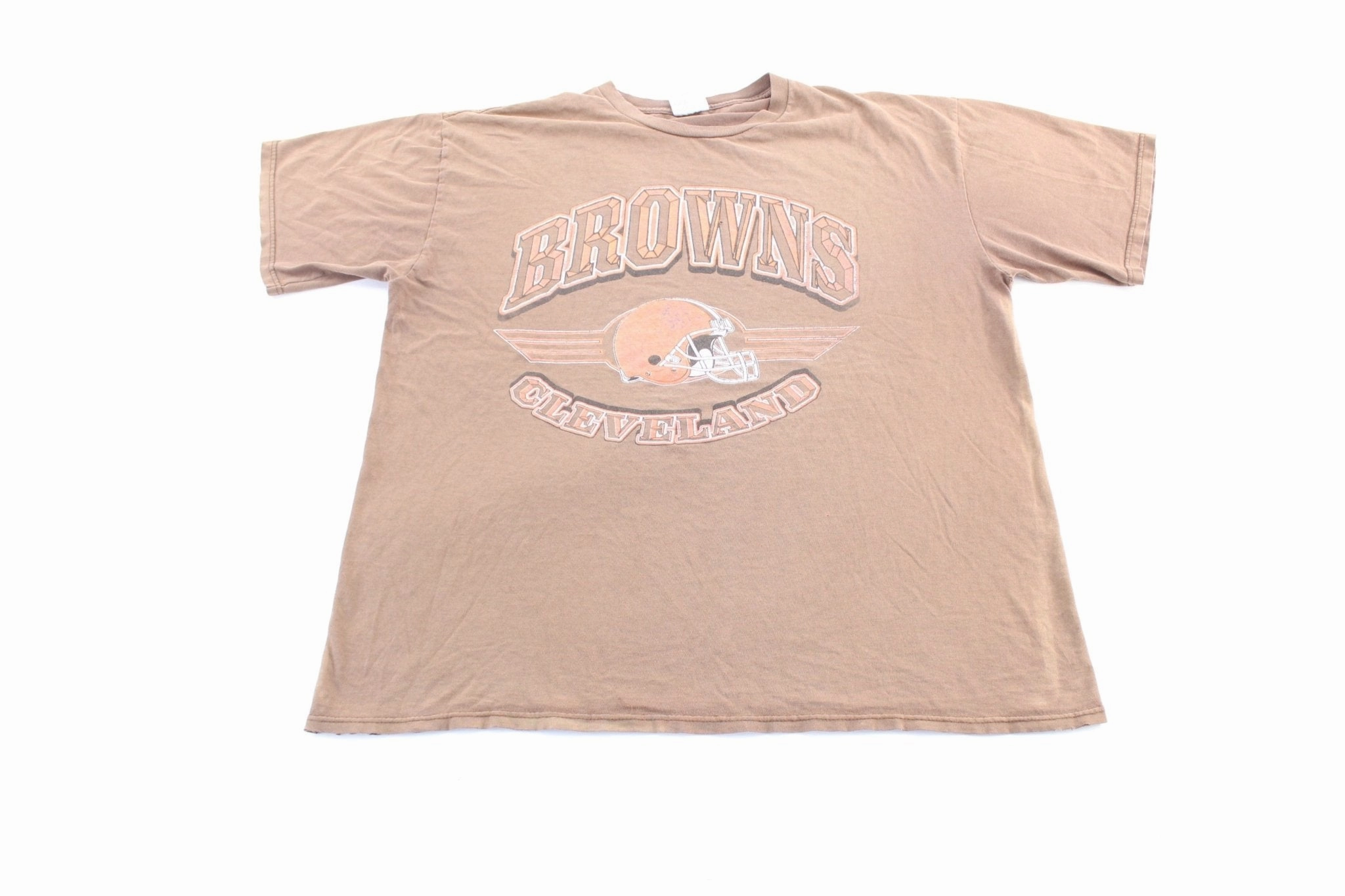 Easy-to-Match Sleek Design Fit 90's Cleveland Browns Football T-Shirt