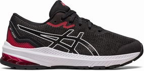 Asics GT 1000 11 GS Junior Running Shoes - Black running with music outdoor running shoe application