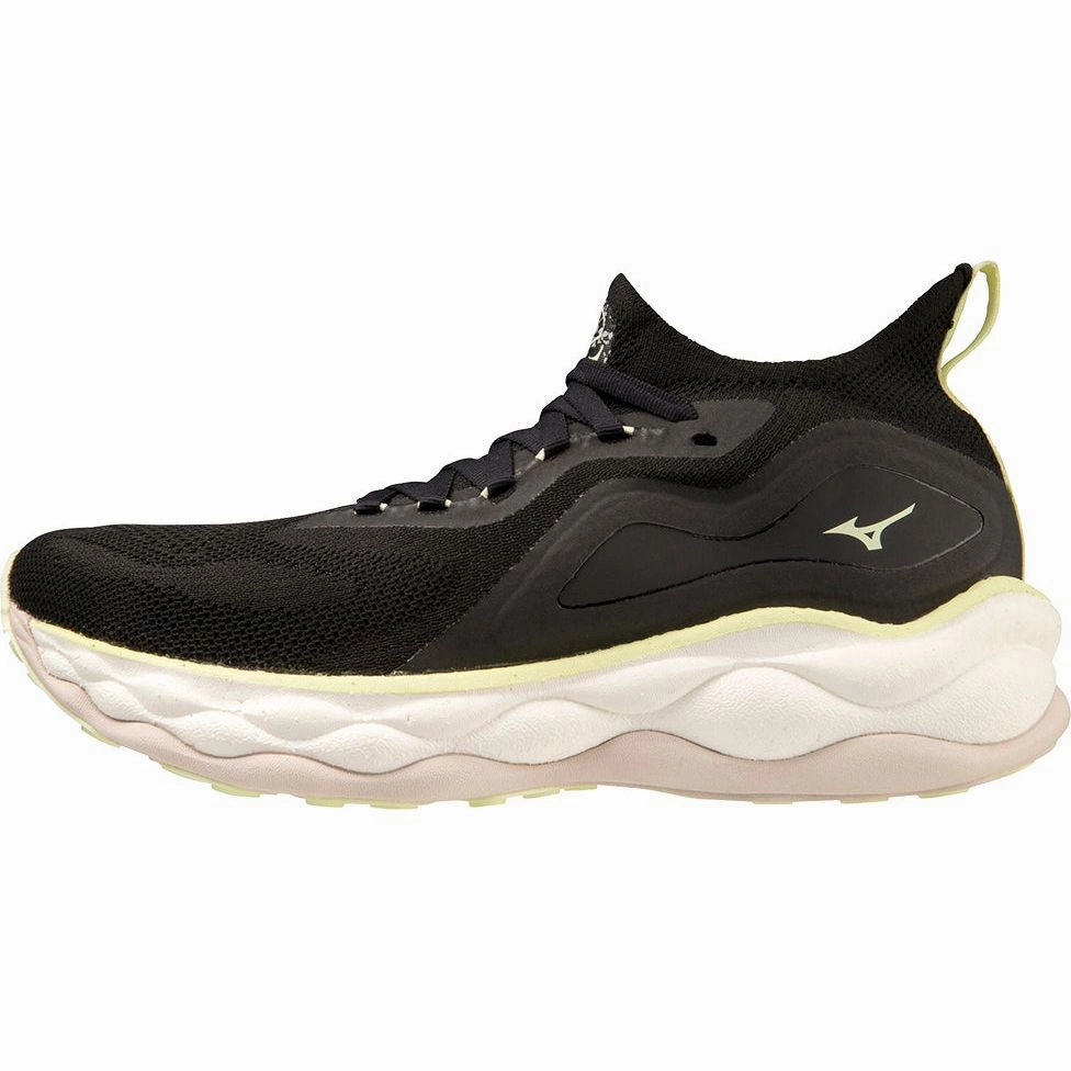 Mizuno Wave Neo Ultra Womens Running Shoes - Black fitness - commitment