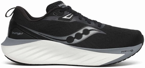 ground grip Saucony Triumph 22 Mens Running Shoes - Black