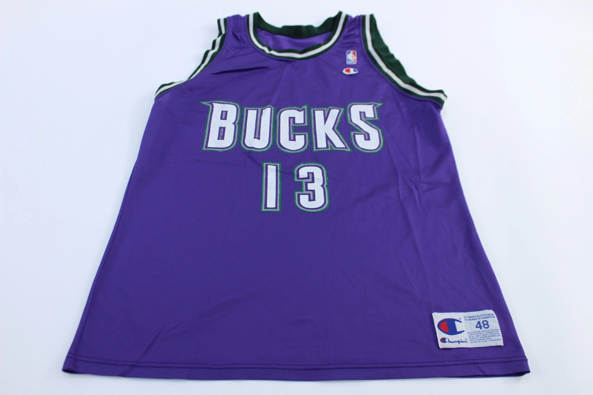 Performance Driven Structure Vintage Milwaukee Bucks Glenn Robinson Champion Basketball Jersey