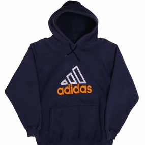 Effortless Hoodie VINTAGE ADIDAS HOODIE 1990S HEAVYWEIGHT SWEATSHIRT SIZE MEDIUM MADE IN USA