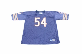 Vintage Adidas Logo Chicago Bears Brian Urlacher Football Jersey Smart Comfort Wind Resistant Outer Layer